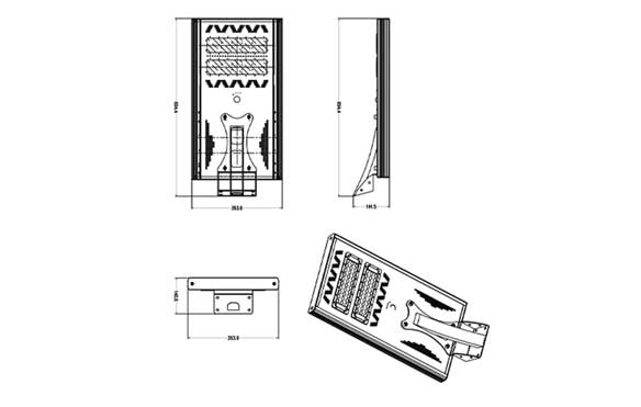 40w Solar Street Light