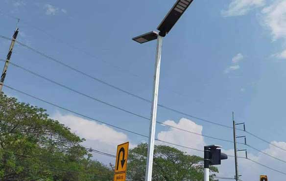 All In One Solar Street Light 100w