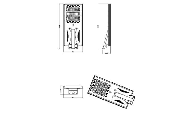 All In One Solar Street Light 60w