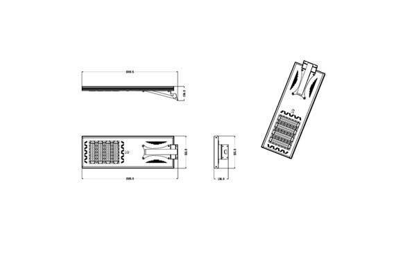 All In One Solar Street Light 80W