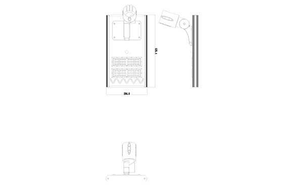 Solar Outdoor Light 20W