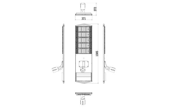 Solar Street Light 60W