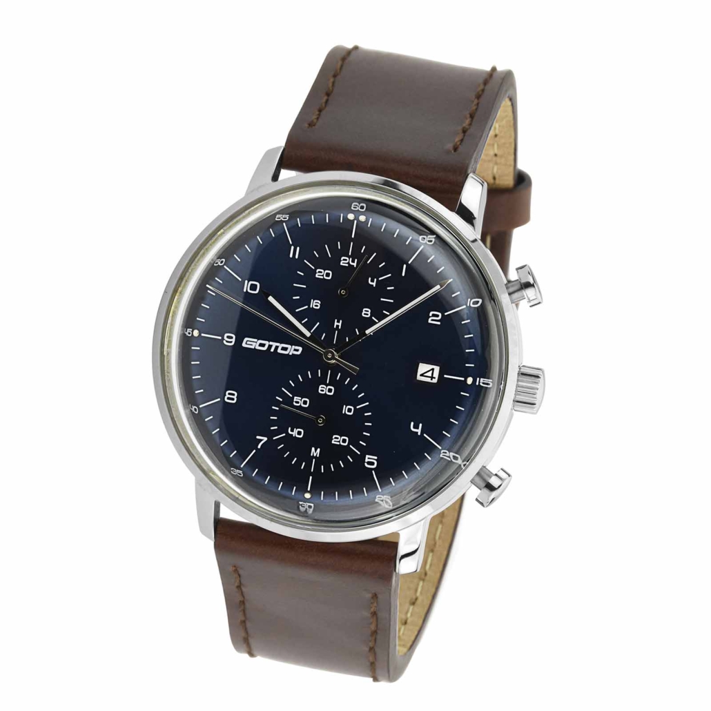SS326 Men's Blue Dial Chronograph Watch