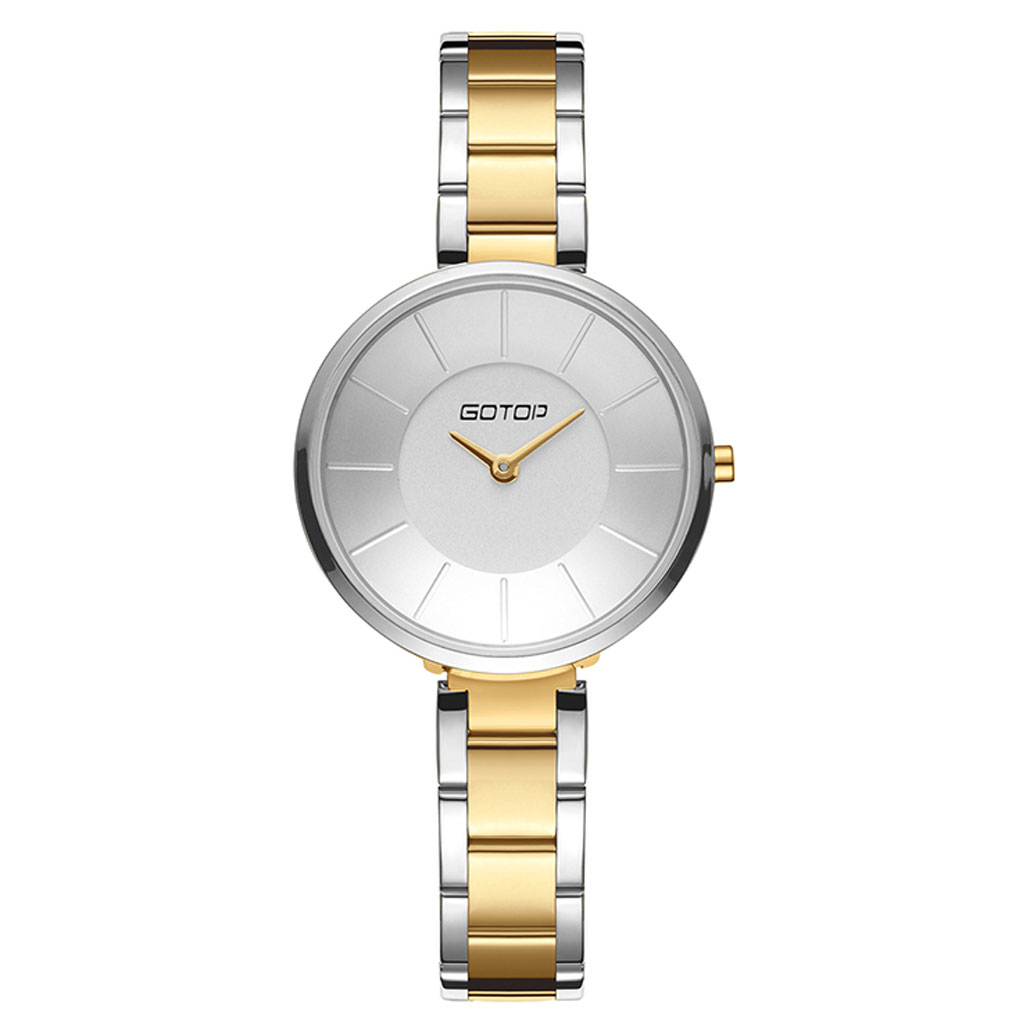 AW492 Silver And Gold Stainless Steel Ladies' Watch