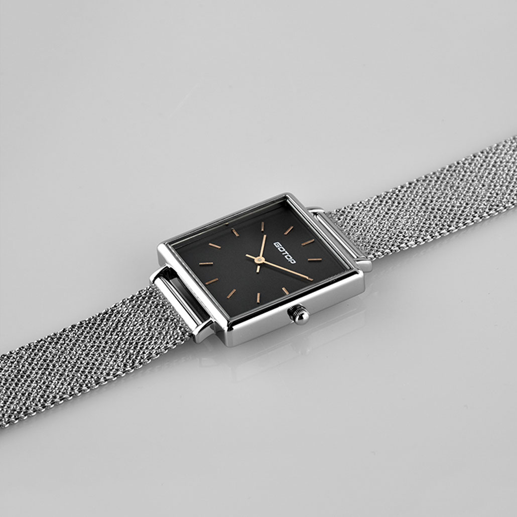 Rectangle Dial Watches For Ladies