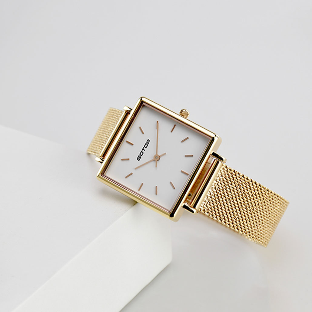 Rectangle Dial Watches For Ladies