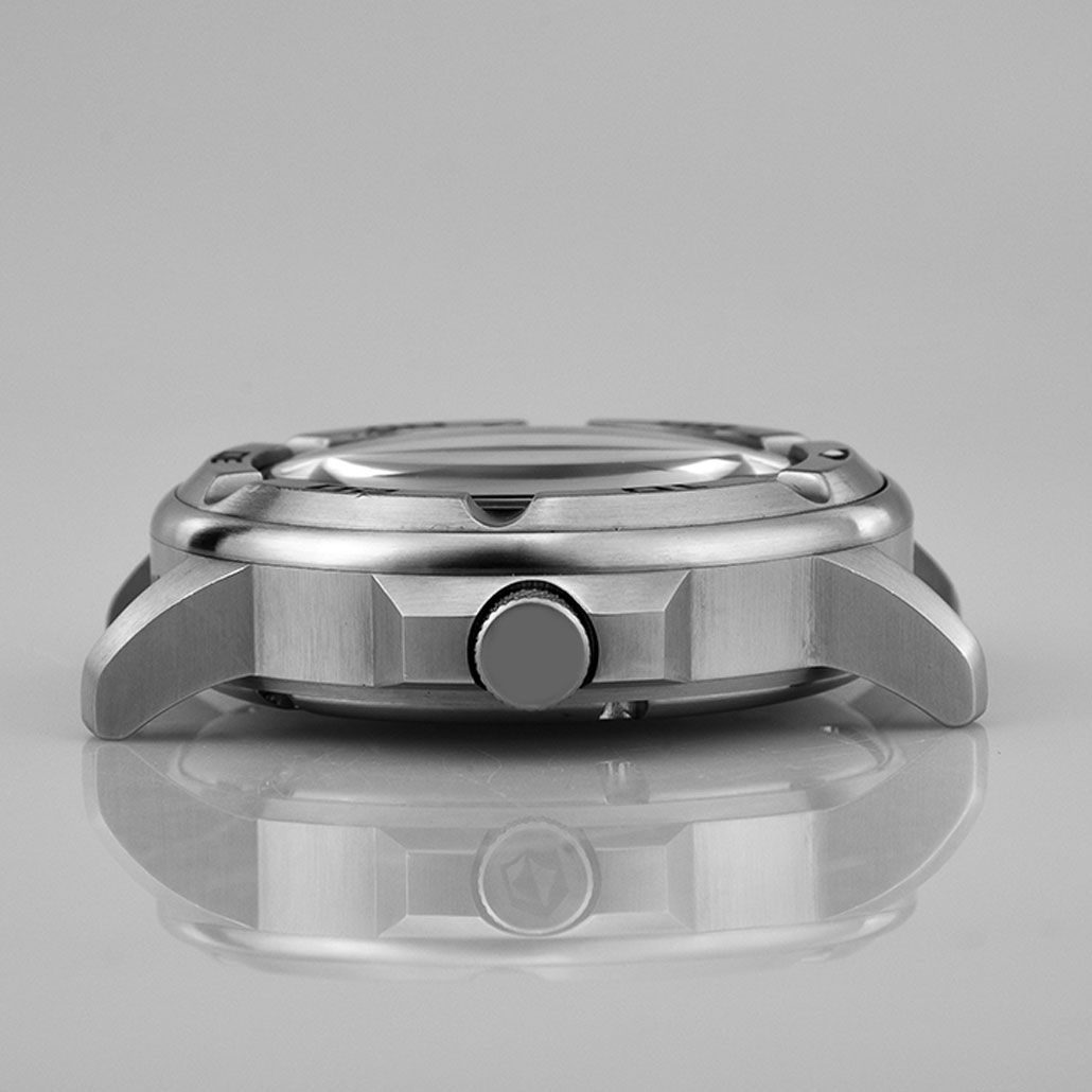 WC005 Stainless-steel Round Men's Watch Case