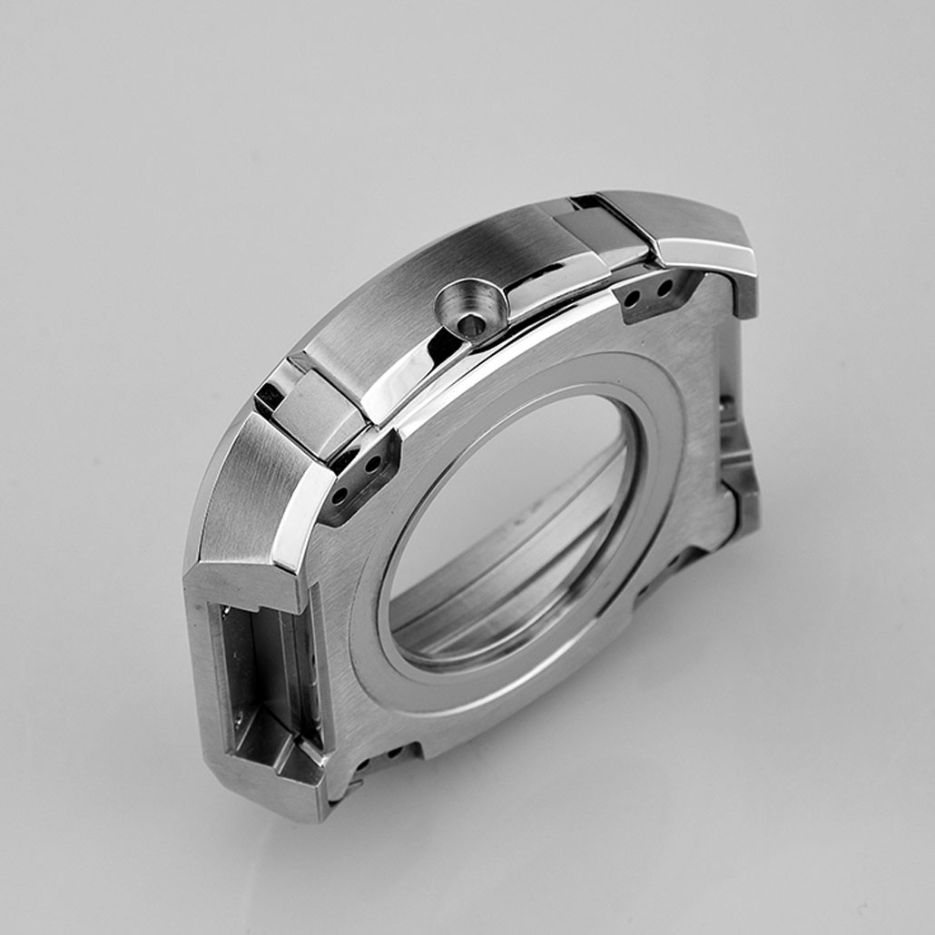 WC045 Rectangular Stainless-Steel Watch Case