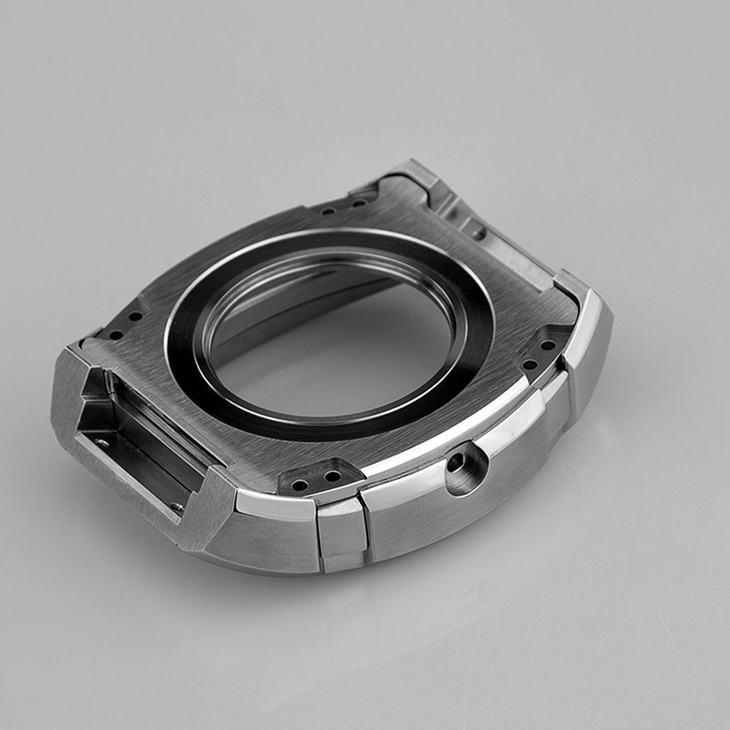 WC045 Rectangular Stainless-Steel Watch Case