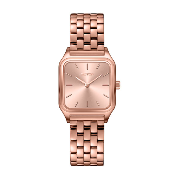 gold polished stainless steel 316l womens watch5