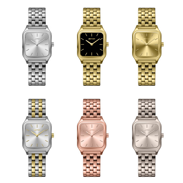 gold polished stainless steel 316l womens watch9