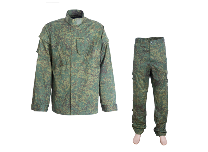 Woodland Camo Uniform for Russian Army Forces