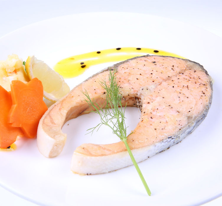 Salmon made by frozen food direct supplier Meijia Group