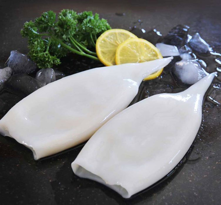Squid made by frozen food direct supplier Meijia Group