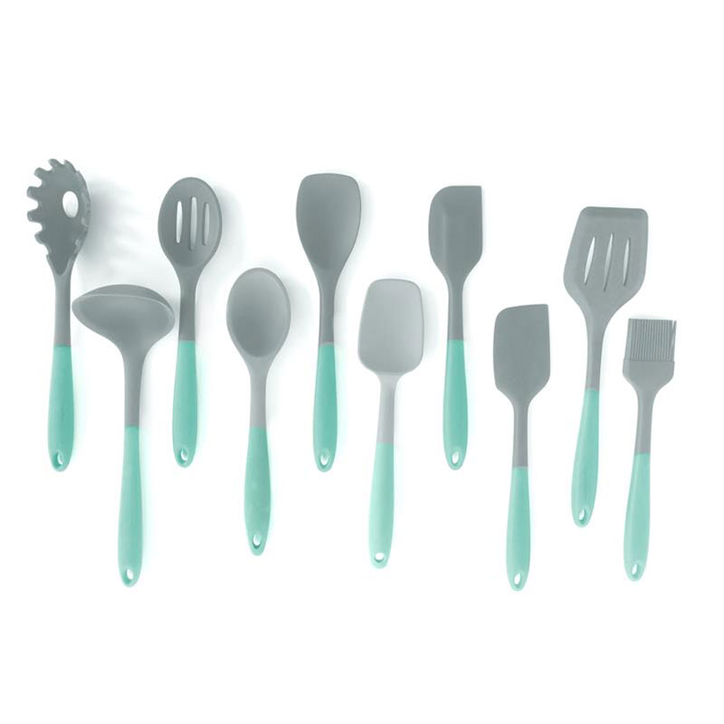 10pcs of All Silicone Kitchen Utensils-BH-SKU002